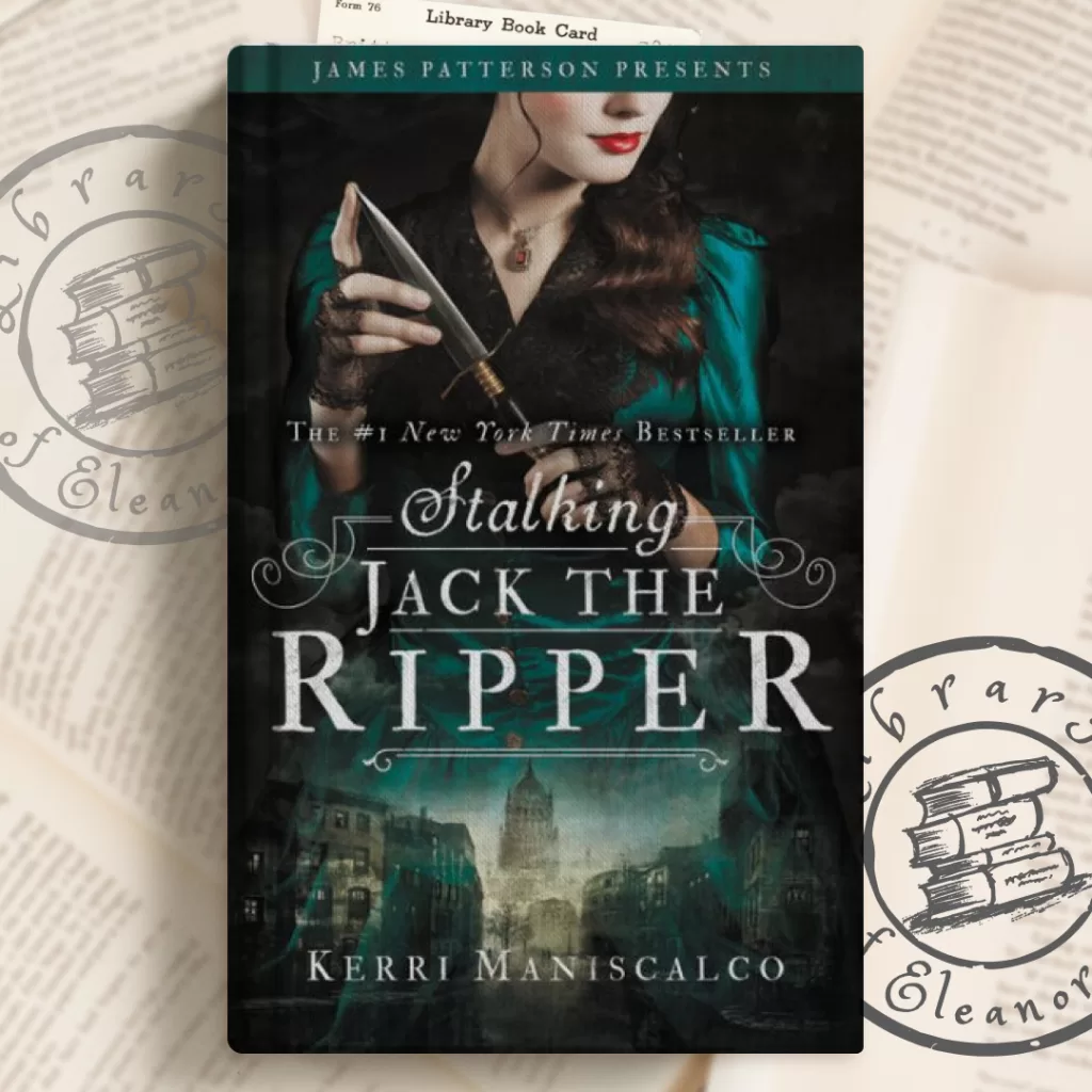 Stalking Jack the Ripper book cover with custom graphics of libraryofeleanorrigby.com