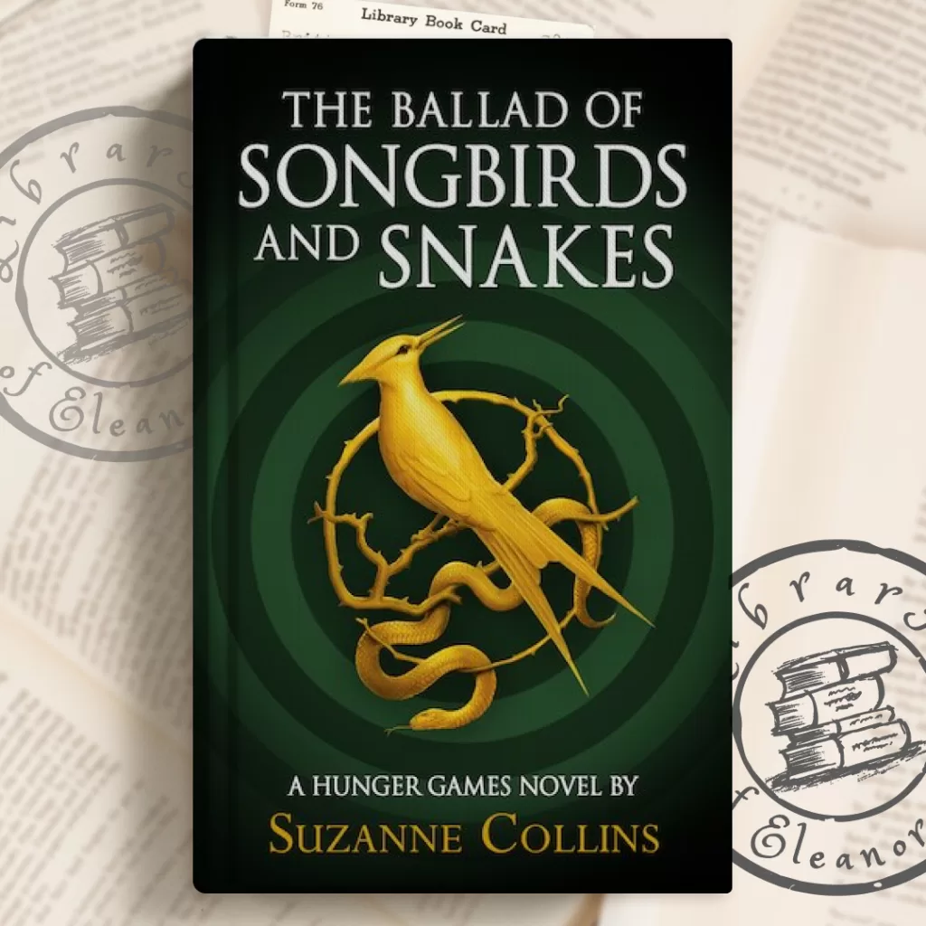 The Ballad of songbirds and snakes, a book cover of the YA book by Suzanne Collins