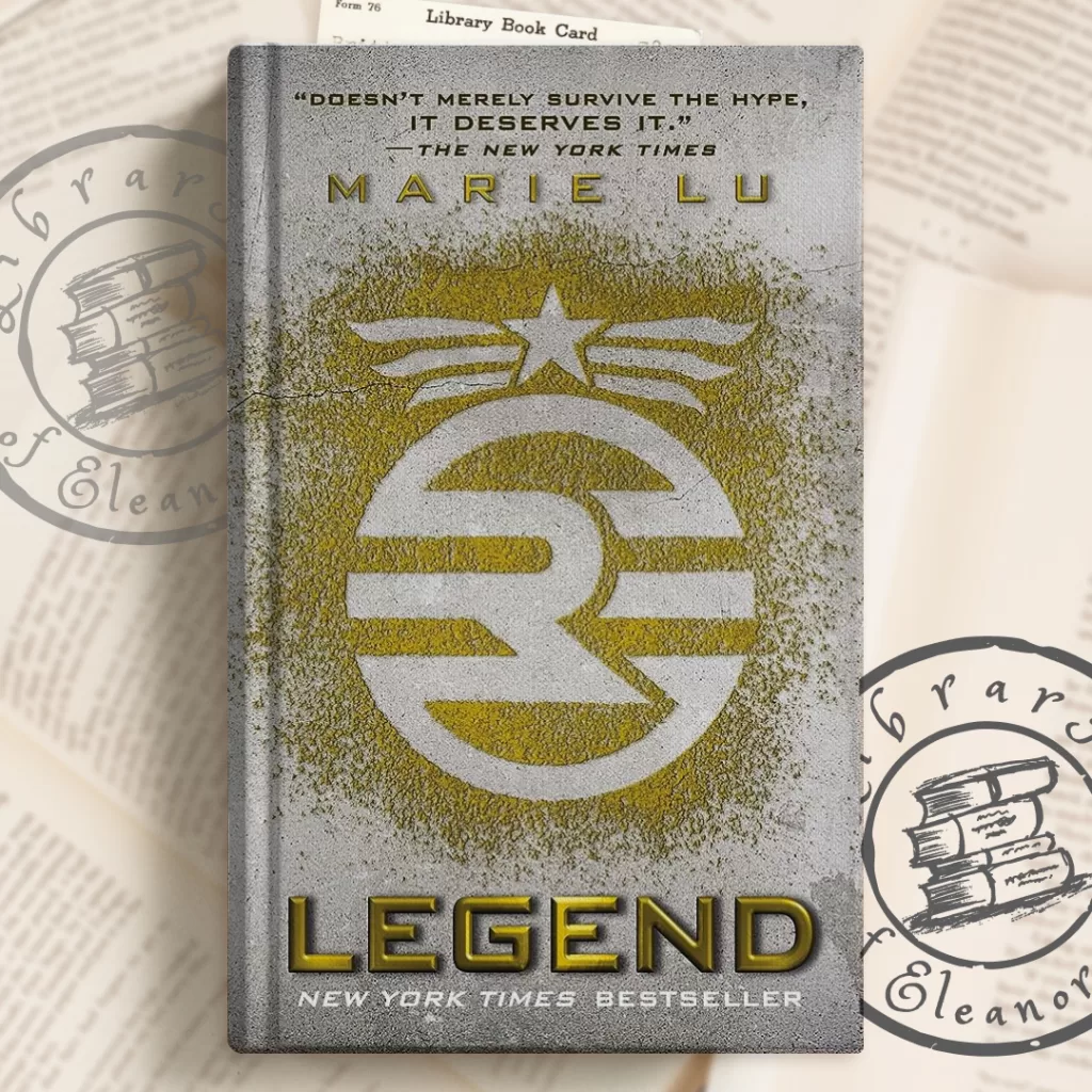 the book cover of of the book - "Legend" by Marie Lu