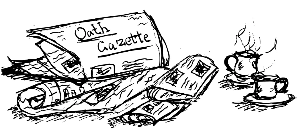 Ruthless Vows Gazette sketch