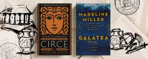 Covers of Galatea and Circe by Madeline Miller