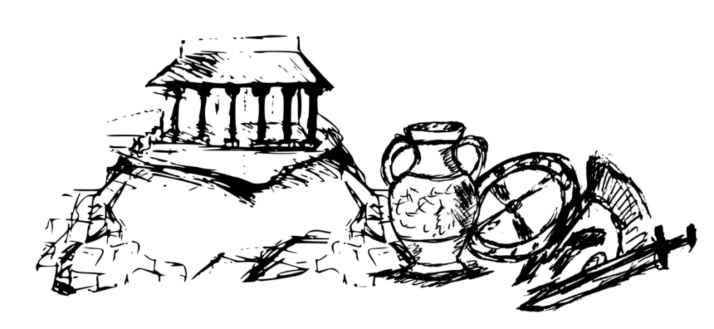 Greek Mythology Circe Galatea Sketch